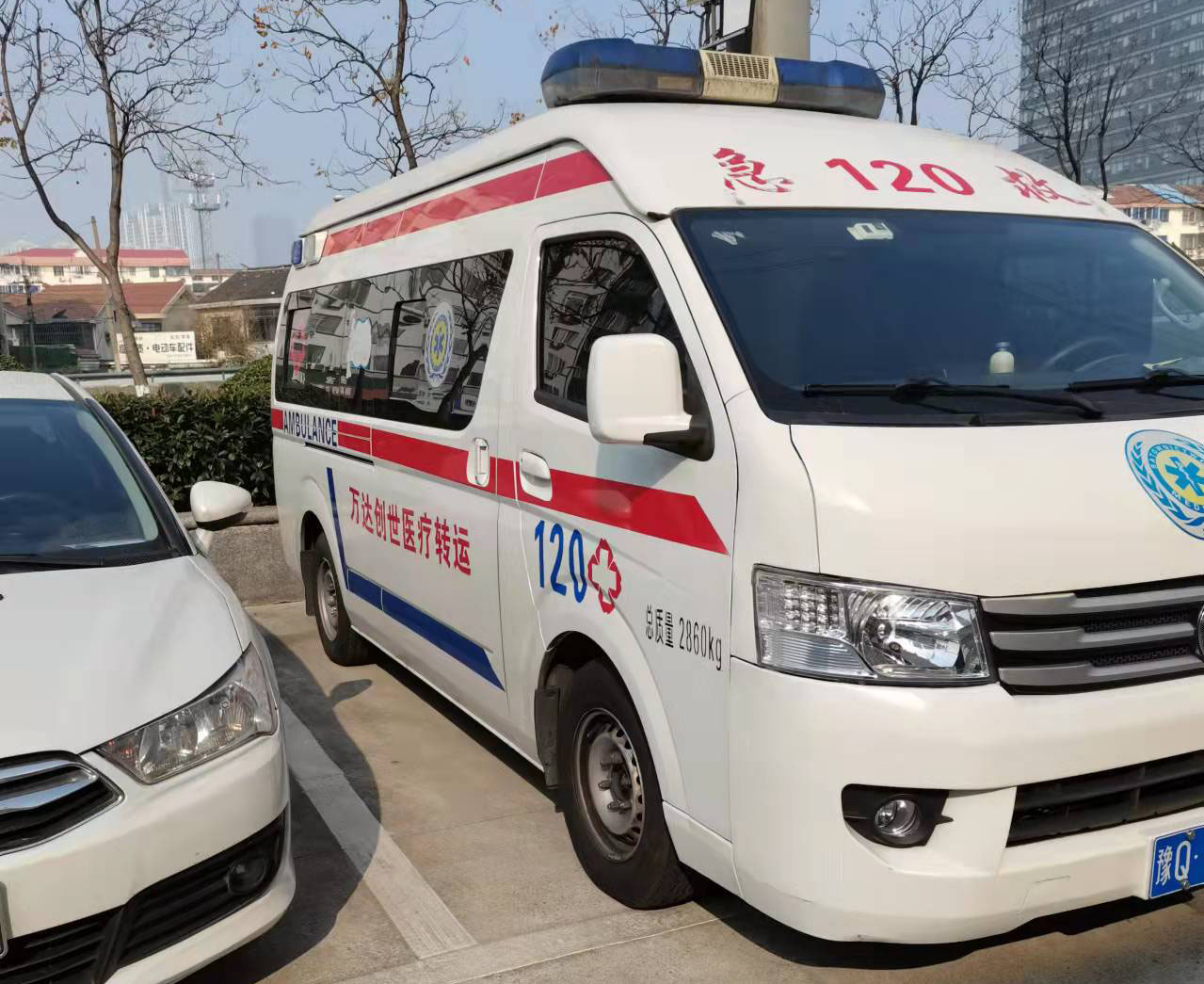 长海县救护车转运